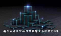 有什么方式可以代替数字货币进行支付？